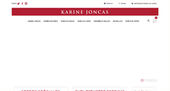 Desktop Screenshot of karinejoncas.com